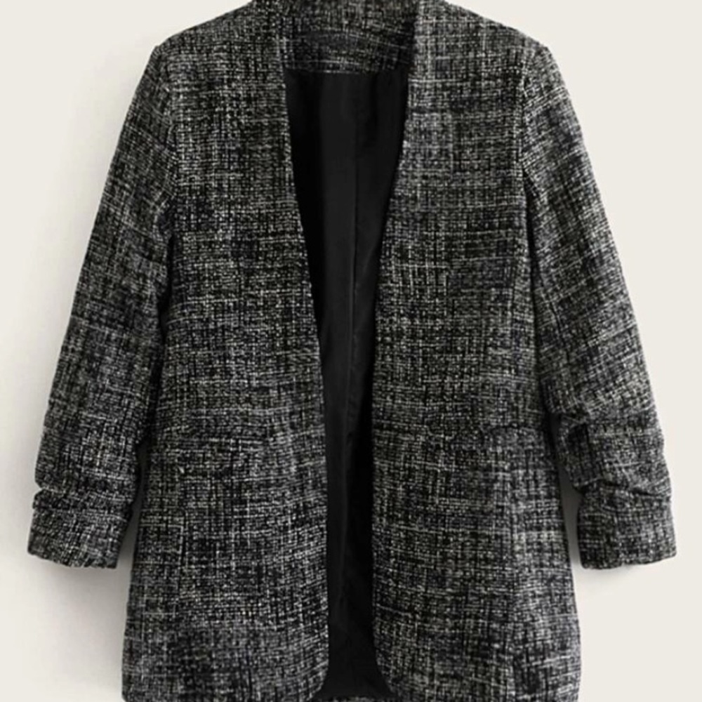 Black Metallic Blazer